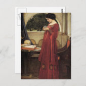 Der Kristallball Postkarte (Vorne/Hinten)