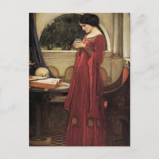 Der Kristallball Postkarte (Vorderseite)