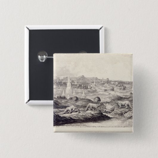 Der Kristallpalast Button (Vorne & Hinten)