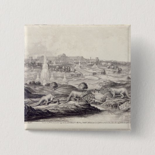 Der Kristallpalast Button (Vorderseite)