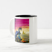 Der Kristallpalast Zweifarbige Tasse (Vorderseite Links)