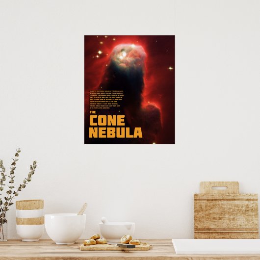 Der Kronennebel Poster (Küche)