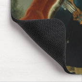 Der Kronprinz Frederick II, c.1736 Mousepad (Ecke)