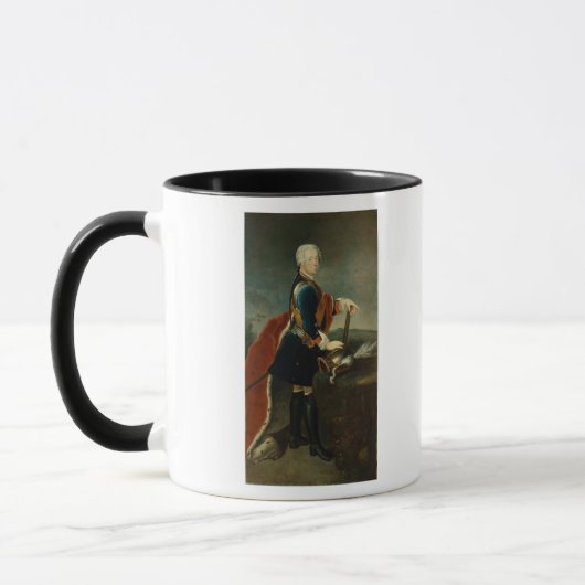 Der Kronprinz Frederick II, c.1736 Tasse (Links)