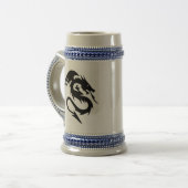 Der Krug mit dem Drachen Bierglas (Vorderseite Links)