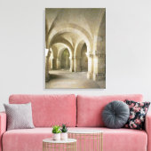 Der Krypt, c.1144 (Foto) Leinwanddruck (Insitu (Wohnzimmer))