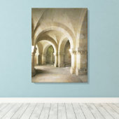 Der Krypt, c.1144 (Foto) Leinwanddruck (Insitu (Holzboden))