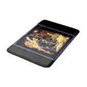 Der Krypta-Wächter Badematte (Schrägansicht)