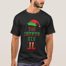 Der Krypto-Elfen-Weihnachts-Familien-Pyjama