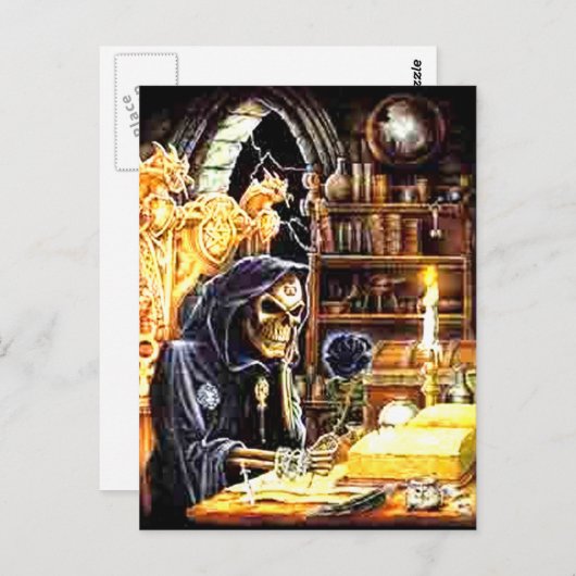 Der Kryptowahrer Postkarte (Vorne/Hinten)