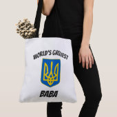Der Kuchen-Ukrainer Tryzub Taschen-Tasche der Welt Tasche (Von Nahem)