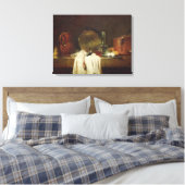 Der Küchentisch Leinwanddruck (Insitu (Schlafzimmer))