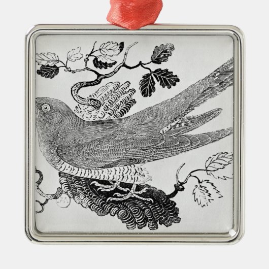Der Kuckuck Ornament Aus Metall (Vorne)