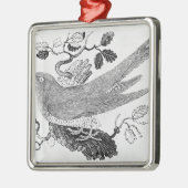 Der Kuckuck Ornament Aus Metall (Links)