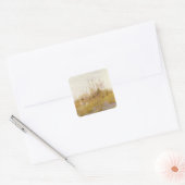 Der Kuckuck Quadratischer Aufkleber (Umschlag)