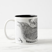 Der Kuckuck Zweifarbige Tasse (Links)