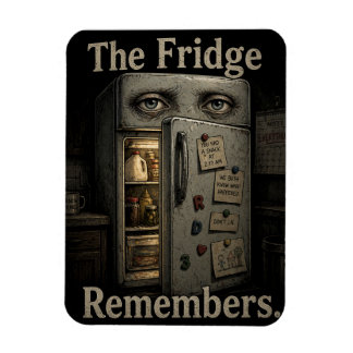 Der Kühlschrank erinnert sich an dunklen Humor Magnet