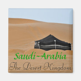 Der Kühlschrankmagnet des Wüstenreichs