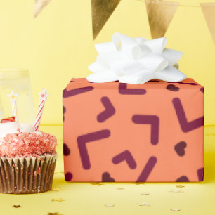 Der kühne besondere luxuriöse Vatertag Geschenkpapier