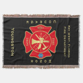 Der kühne Feuerwehrmann Maltas Cross Art Decke (Vorderseite)