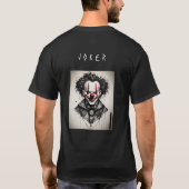 "Der kühne Joker Männer-T - Shirt" T-Shirt (Rückseite)