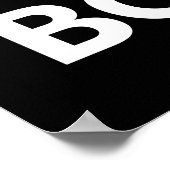 Der kühne Schritt voran - Erfolg Motivierend Poster (Ecke)