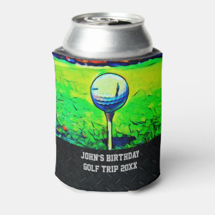 Der kundenspezifische Golf spielende Geburtstag Dosenkühler