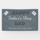 Der kundenspezifische Vatertag Banner (Horizontal)