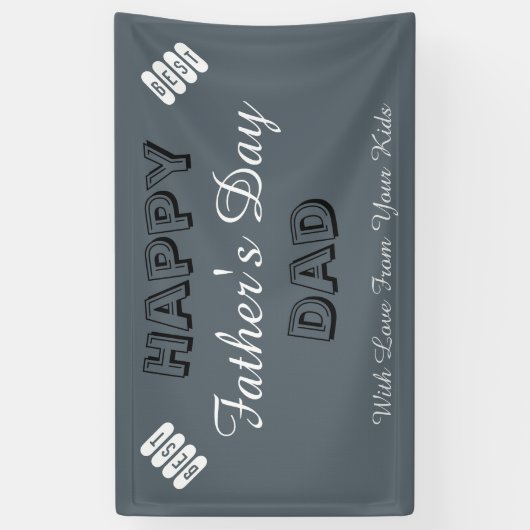 Der kundenspezifische Vatertag Banner (Vertikal)