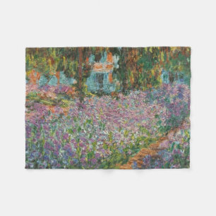 Der Kunstgarten von Claude Monet Fleecedecke