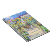 Der Kunstgarten von Claude Monet in Vétheuil Notizblock (Rechte Seite)