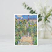 Der Kunstgarten von Claude Monet in Vétheuil Postkarte (Stehend Vorderseite)