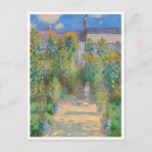 Der Kunstgarten von Claude Monet in Vétheuil Postkarte (Vorderseite)
