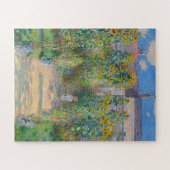 Der Kunstgarten von Claude Monet in Vétheuil Puzzle (Horizontal)