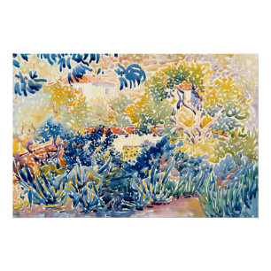 Der Kunstgarten von Saint-Clair (1904-1905) Poster