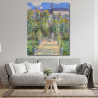 Der Kunstgarten von Vétheuil, Monet
