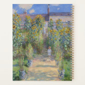 Der Kunstgarten von Vétheuil, Monet Planer (Rückseite)