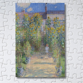 Der Kunstgarten von Vétheuil, Monet Puzzle