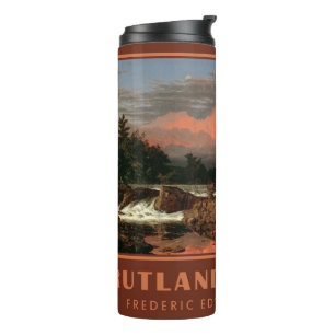 Der Kunstklatscher der Kirche "Rutland Falls" Thermosbecher