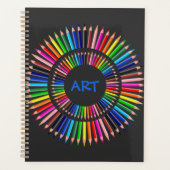 Der Kunstlehrer, farbige Stifte Planer (Vorderseite)