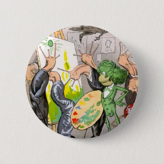 Der Künstler Button (Vorderseite)