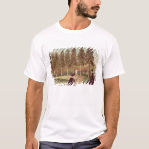 Der Künstler, der seine Ehefrau, 1900-05 malt T-Shirt