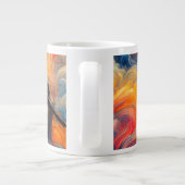 Der Künstler des Himmels Jumbo-Tasse (Rückseite)