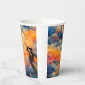 Der Künstler des Himmels Pappbecher (Links)