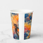 Der Künstler des Himmels Pappbecher (Rechts)