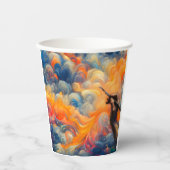 Der Künstler des Himmels Pappbecher (Vorderseite)