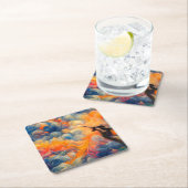 Der Künstler des Himmels Rechteckiger Pappuntersetzer (Vor Ort)