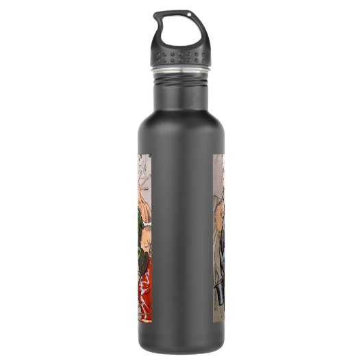 Der Künstler Edelstahlflasche (Rückseite)