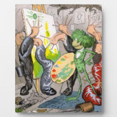 Der Künstler Fotoplatte (Vorderseite)