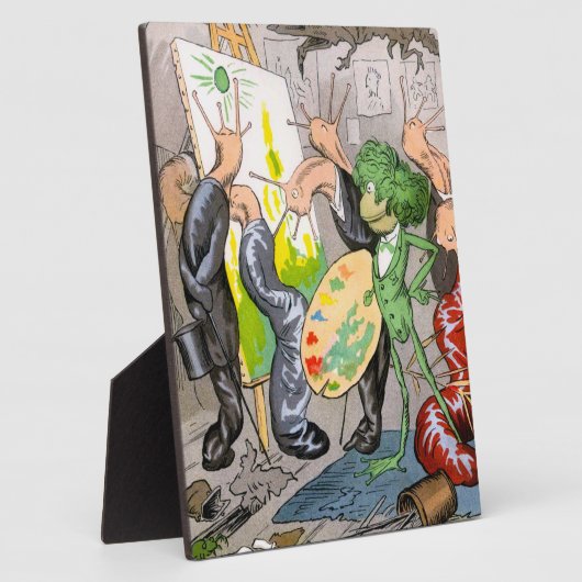 Der Künstler Fotoplatte (Seite)